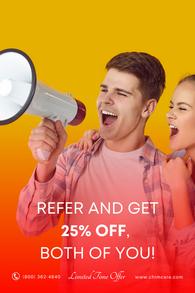 Refer and get 25% off, both of you! Limited time offer. Call (800) 362-4840 Refer and get 25% off, both of you! Limited time offer. Call (800) 362-4840