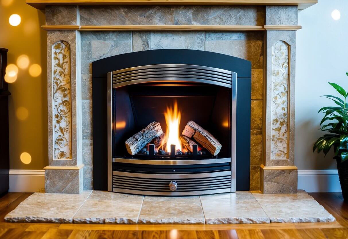 Gas Fireplace Chamber