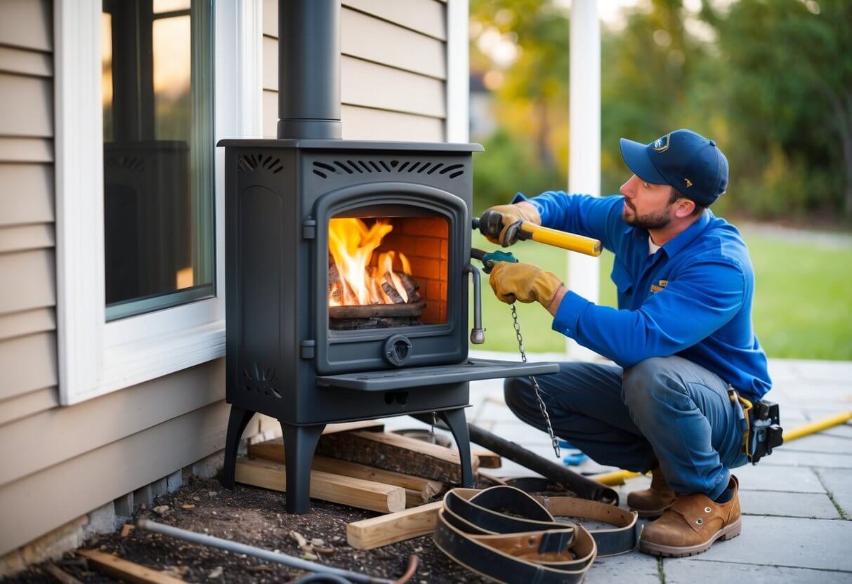 Wood Stove Removal and Compliance