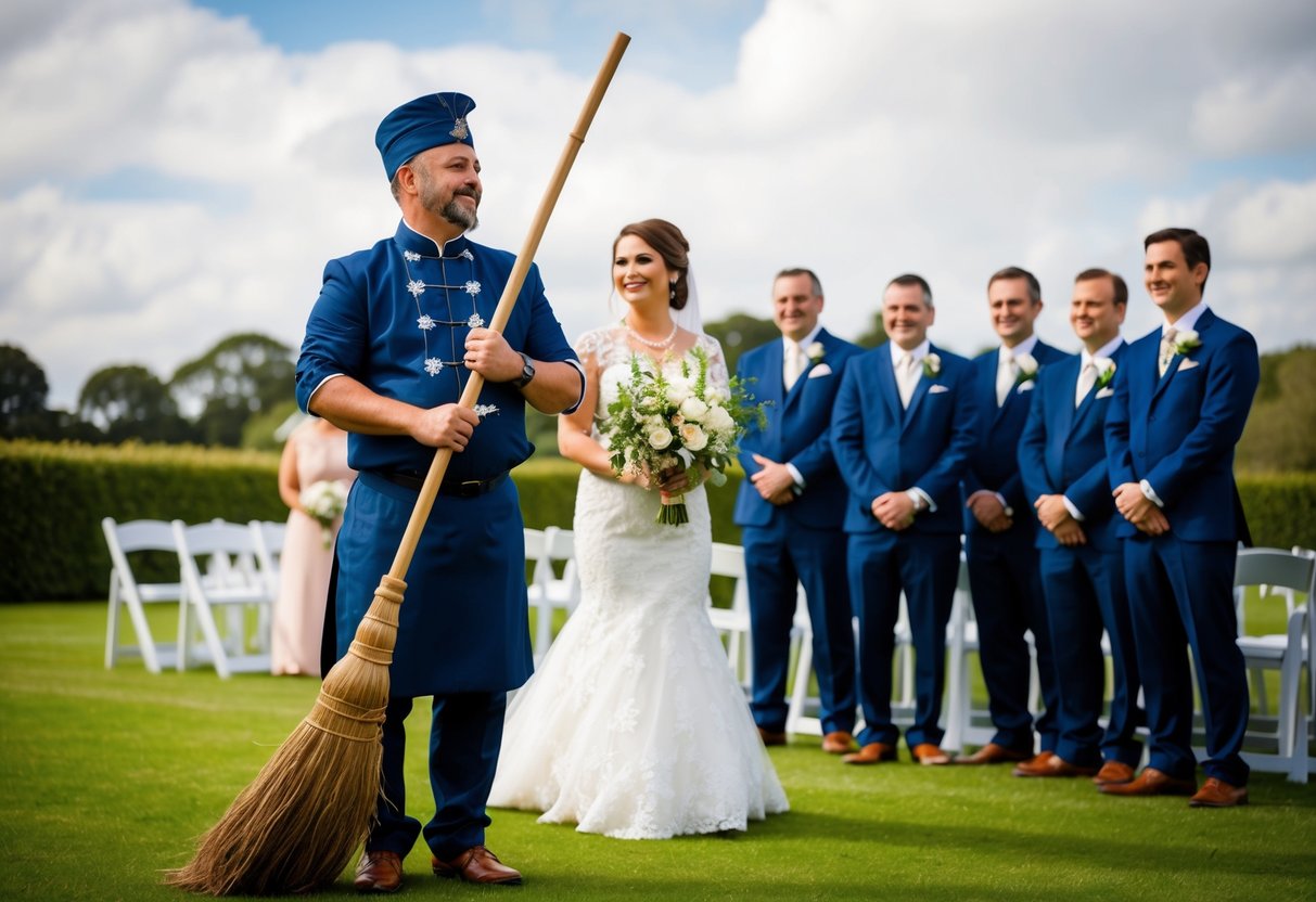 Historical Origins of Chimney Sweeps at Weddings